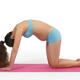 Pregnant Young Woman Doing Pilates Workout... (thumbnail)