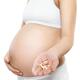 Pregnant Young Woman Holding Pills in Her Hand... (thumbnail)