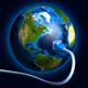 Network Cable Plugged into the Earth... (thumbnail)