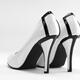 Pair of White High Heel Stiletto Shoes... (thumbnail)