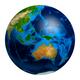 Earth Globe - Oceania... (thumbnail)