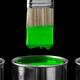 Brushes Dipped in Colorful Paint... (thumbnail)