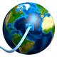 Network Cable Plugged into the Earth Internet socket... (thumbnail)