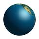 Earth Globe - Pacific Ocean... (thumbnail)