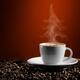 Christmas Tree Steam Coming from a Cup of Coffe... (thumbnail)