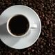 Cup of Coffe on Coffee Beans... (thumbnail)