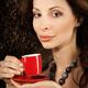 Beautiful Woman with a Cup of Coffee... (thumbnail)