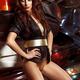 Sexy Young Woman With Wrecked Cars... (thumbnail)