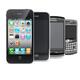 Four iPhone and Blackberry Smartphones... (thumbnail)