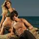 Young Beautiful Couple at the Beach... (thumbnail)