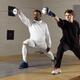 Fencing Coach and a Student... (thumbnail)