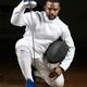 Portrait of a Fencer... (thumbnail)