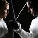 Two Fencers with Crossed Weapons... (thumbnail)