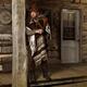 Cowboy Standing on a Porch American Wild West villain... (thumbnail)
