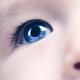 Closeup of a Baby's Blue Eye... (thumbnail)