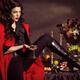 Beautiful Woman Sitting on a Festive Table... (thumbnail)
