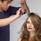 Beautiful Young Woman Having Her Hair Styled... (thumbnail)