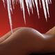 Sexy Naked Woman Under Melting Icicles... (thumbnail)