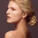 Beautiful Young Woman with Orange Eyeshadow... (thumbnail)