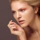 Beautiful Young Woman with Orange Eyeshadows... (thumbnail)