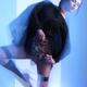 Fashion Photo of a Woman in Shining Blue Settings... (thumbnail)