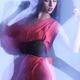 Fashion Photo of a Woman in Shining Blue Settings... (thumbnail)