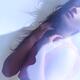 Beauty Photo of a Woman in Shining Blue Settings... (thumbnail)