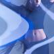Fashion Photo of a Woman in Shining Blue Settings... (thumbnail)