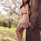 Young Smiling Woman in a Park... (thumbnail)
