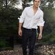 Young Stylish Man Walking in a Park... (thumbnail)