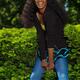 Laughing Young Woman in a Park... (thumbnail)