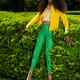 Young Woman in Fancy Bright Clothes... (thumbnail)