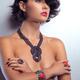 Portrait of a Beautiful Woman Wearing Jewellery... (thumbnail)