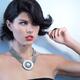Portrait of a Beautiful Woman Wearing Jewellery... (thumbnail)
