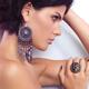 Portrait of a Beautiful Woman Wearing Jewellery... (thumbnail)