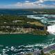 Aerial Panoramic View of Niagara Falls... (thumbnail)