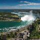 Aerial Panoramic View of Niagara Falls... (thumbnail)