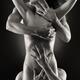 Sensual love threesome abstract concept of Male Hands Embracing a Woma... (thumbnail)