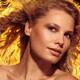 Beautiful Woman with Flying Golden Hair... (thumbnail)