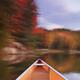 Canoe on a Lake in Autumn... (thumbnail)
