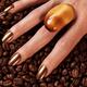 Woman Hands in Coffee Beans... (thumbnail)