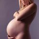 Portrait of a beautiful nude pregnant woman... (thumbnail)