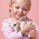 Little girl with a bunny... (thumbnail)