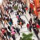 People at Toronto Eaton Centre shopping mall... (thumbnail)