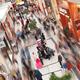 Shoppers at Toronto Eaton Centre shopping mall... (thumbnail)