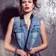 Young woman grunge fashion portrait... (thumbnail)