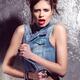 Punk grunge fashion woman portrait... (thumbnail)