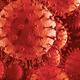 Flu virus Influenza A particles 3D illustration... (thumbnail)