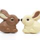 Two cute chocolate bunnies... (thumbnail)