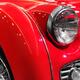 Red Triumph classic retro car detail... (thumbnail)